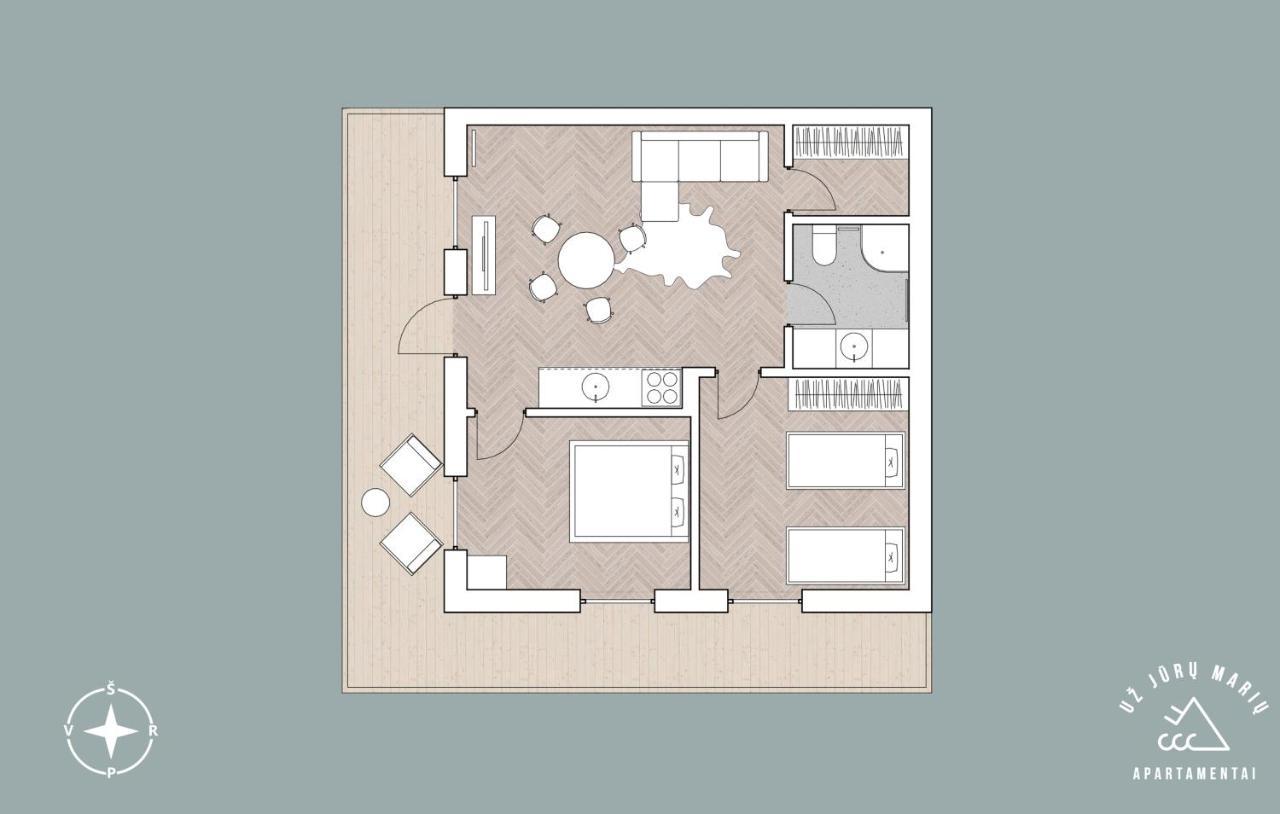 Uz Juru Mariu Apartment ยวดกรานเต ภายนอก รูปภาพ